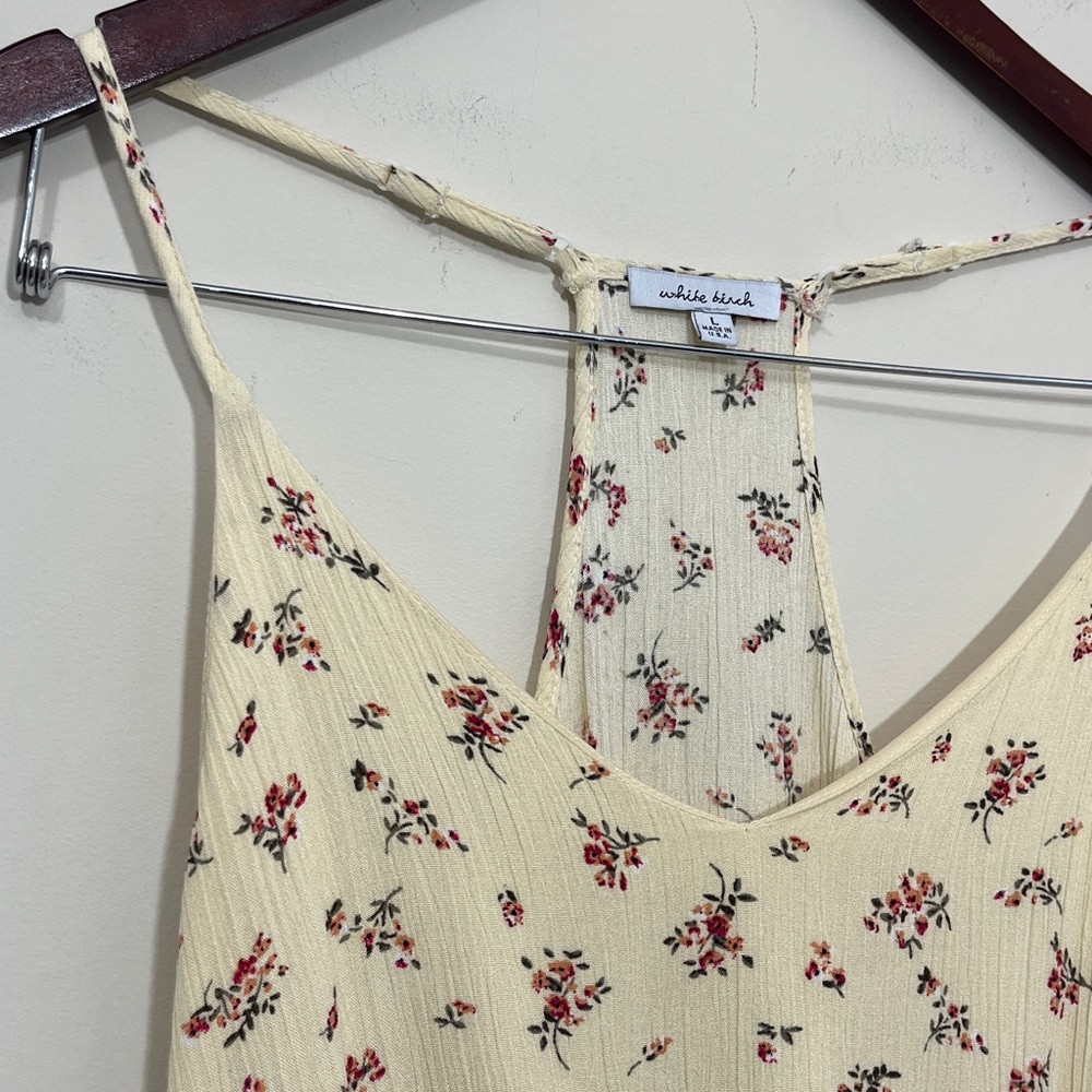 White Birch Women's Tank Top Blouse Size Large - Picture 2 of 8